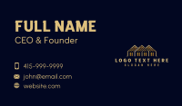 Real Estate House Roofing Business Card Image Preview