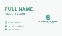 Sustainable Garbage Compost Business Card Design