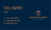 Fire Snowflake Facility Business Card Image Preview