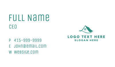 Green Home Resident  Business Card Image Preview