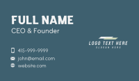 Italic Logistics Wordmark Business Card Image Preview