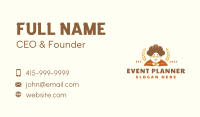 Coffee Bread Cafe Business Card Image Preview