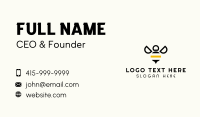 Minimalist Bee Insect Business Card Image Preview