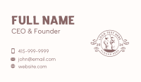 Ballerina Shoes Costume Business Card Image Preview