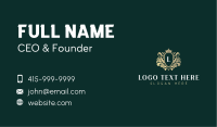 High End Royalty Boutique Business Card Design
