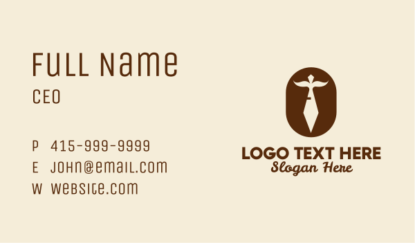 Mustache Necktie  Business Card Design Image Preview