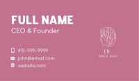 Organic Beauty Salon  Business Card Image Preview