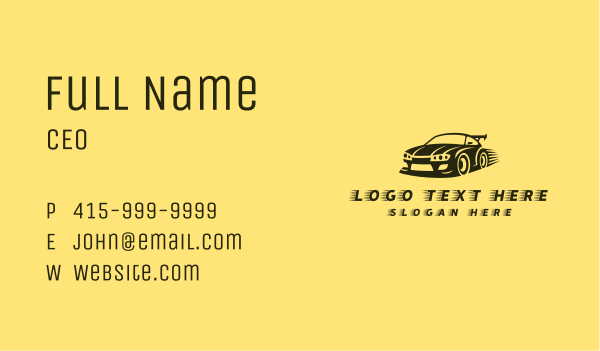 Car Automotive Motorsport Business Card Design Image Preview