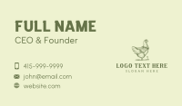 Chicken Poultry Farm Business Card Preview
