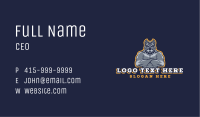 Pitbull Muscle Gym Business Card Image Preview