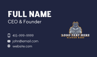 Pitbull Muscle Gym Business Card Image Preview