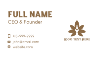 Brown Cannabis Pen Business Card Image Preview
