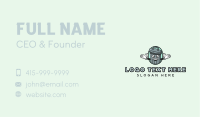 Trash Bin Mascot Business Card Image Preview