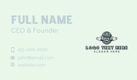 Trash Bin Mascot Business Card Image Preview