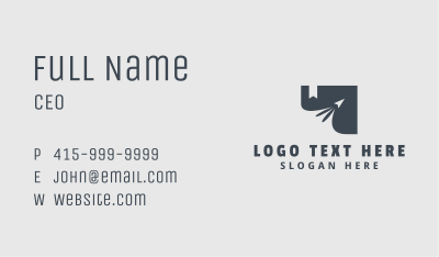Cargo Express Courier Business Card Image Preview