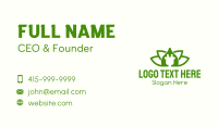 Sustainable Leaf Energy Business Card Image Preview