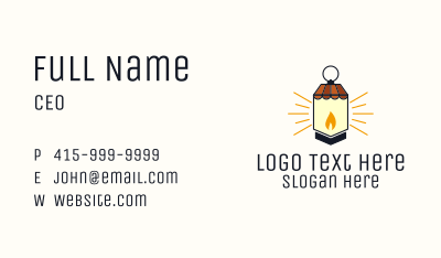 Lamp Marketplace Business Card