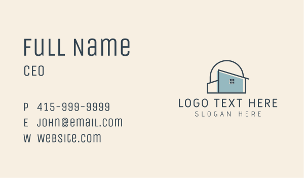 Architecture Housing Property Business Card Design Image Preview