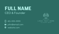 Simple Tree Plant Business Card Preview