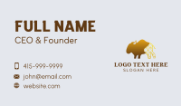 Golden Bison Ranch Business Card Preview