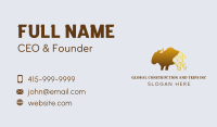 Golden Bison Ranch Business Card Image Preview