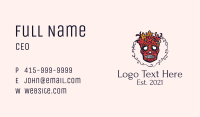 Decorative Calavera Business Card Image Preview