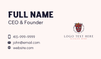 Decorative Calavera Business Card Design