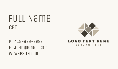 Tile Home Flooring Business Card Image Preview