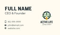 Cannabis Essential Oil  Business Card Image Preview