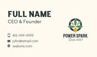 Cannabis Essential Oil  Business Card Image Preview