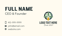 Cannabis Essential Oil  Business Card Image Preview