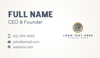 Crypto Coin Letter C Business Card Design