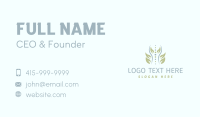 Leaf Wellness Lifestyle Business Card Image Preview