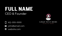 Couture Model Woman Business Card Preview