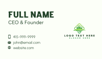 Grass Lawn Gardening Business Card Preview