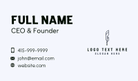 Write Quill Pen Literature Business Card Image Preview