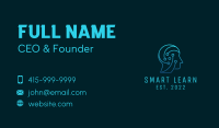 Digital Human Artificial Intelligence Business Card Image Preview