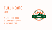 Mountain Tour Travel Business Card Image Preview