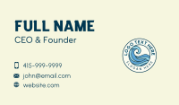 Waves Coastal Resort Business Card Preview