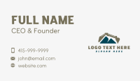 Mountain Backhoe Construction Business Card Preview