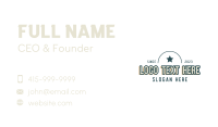 Star Sports Wordmark Business Card Image Preview