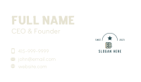 Star Sports Wordmark Business Card Image Preview