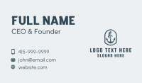 Nautical Marine Anchor Business Card Image Preview