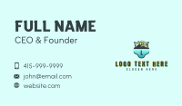 Outdoor Mountain Lake Business Card Image Preview