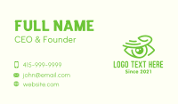 Natural Eye Clinic Business Card Image Preview