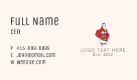 Santa Claus Character Business Card Image Preview