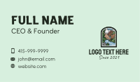 Outdoor Mountain Valley Business Card Image Preview