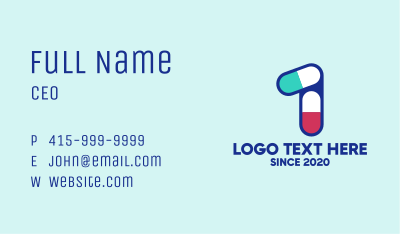 Prescription Pills Business Card Image Preview