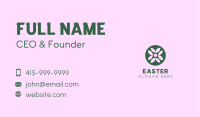 Leaf Flower Spa Business Card Image Preview