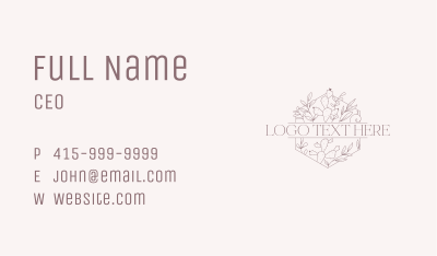 Cactus Leaf Garden Business Card Image Preview